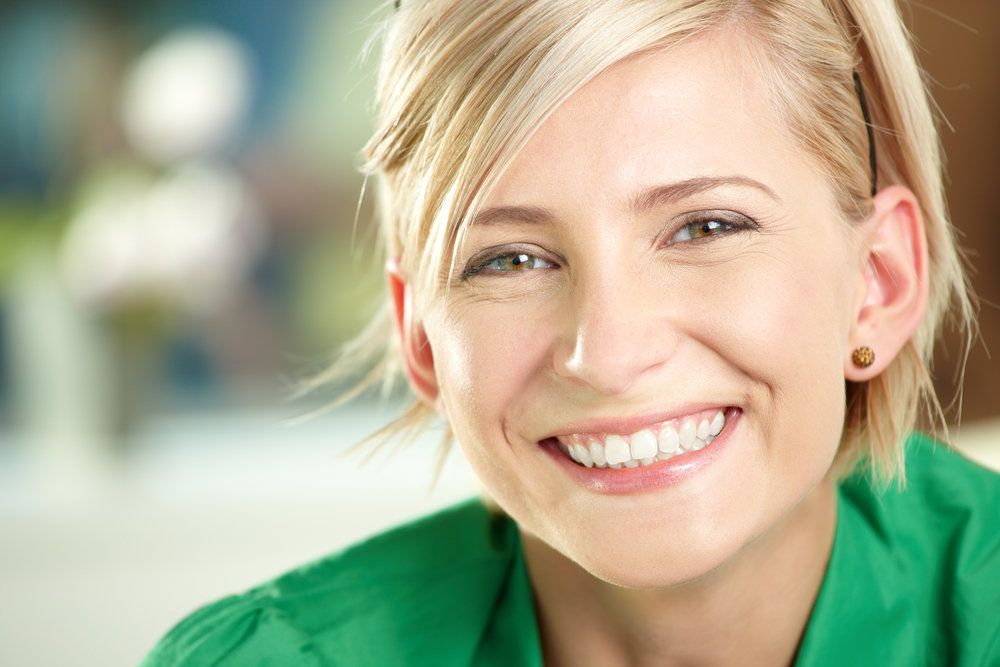 image of woman smiling